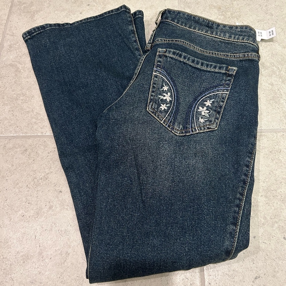 NWT Hollister boot cut jeans